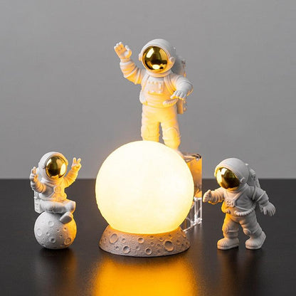 Astronaut and Moon Home Decor Set - Simple Life Ease