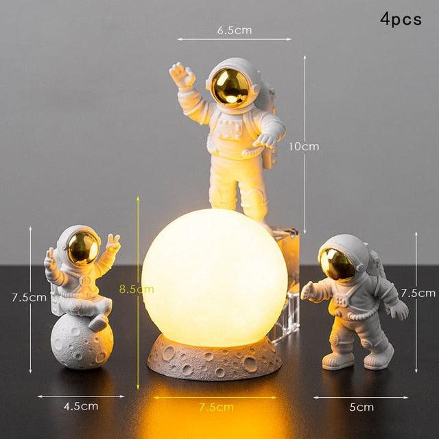 Astronaut and Moon Home Decor Set - Simple Life Ease